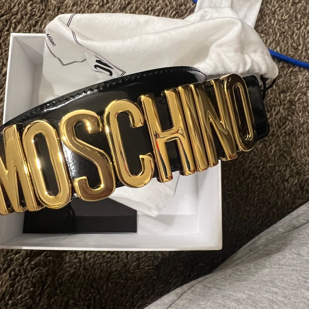 Moschino Belt Size 40
